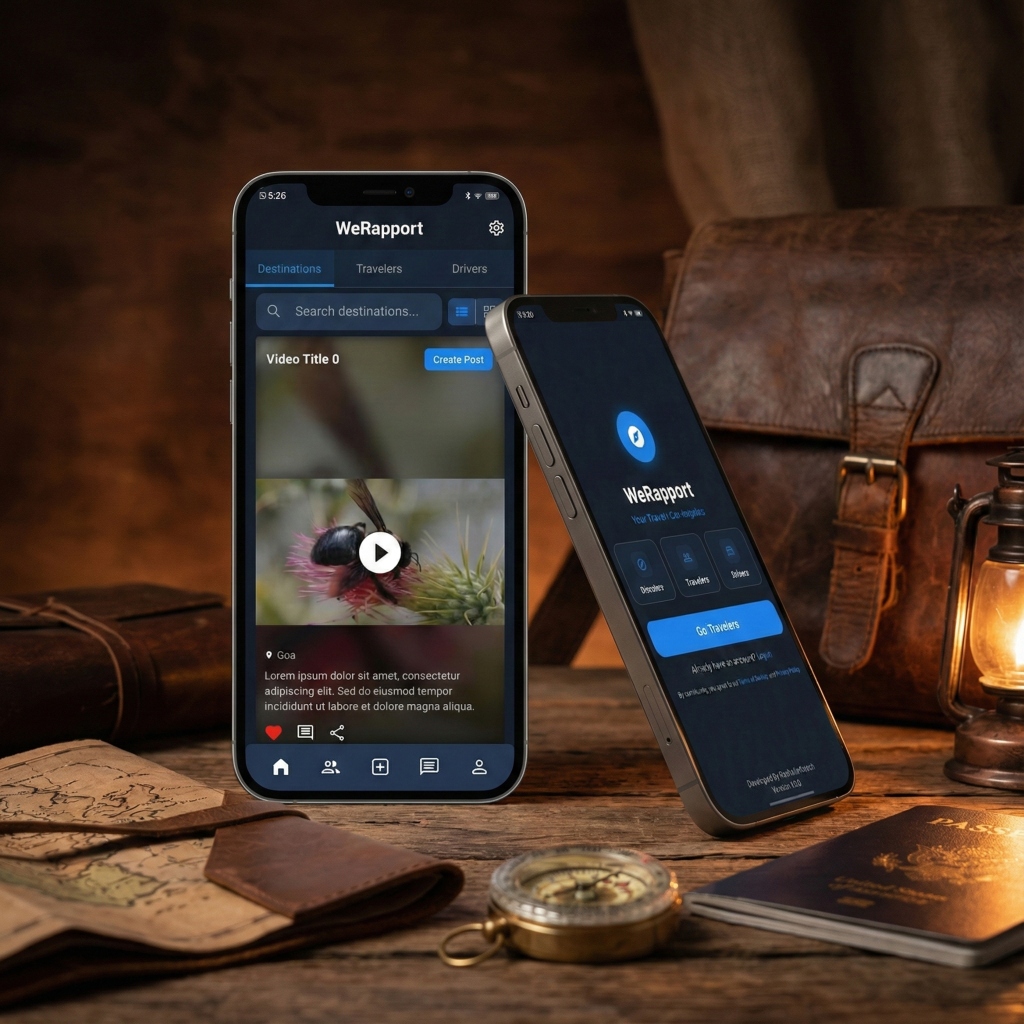 We Rapport App Interface